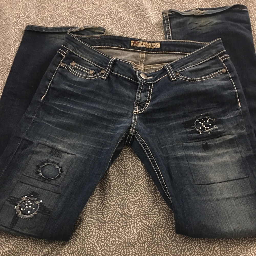 BKE Stella Boot Designer Jeans 27x31.5